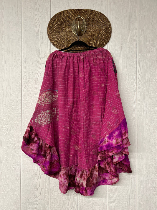 Pareo Kantha Wild Rose Skirt 0426 188