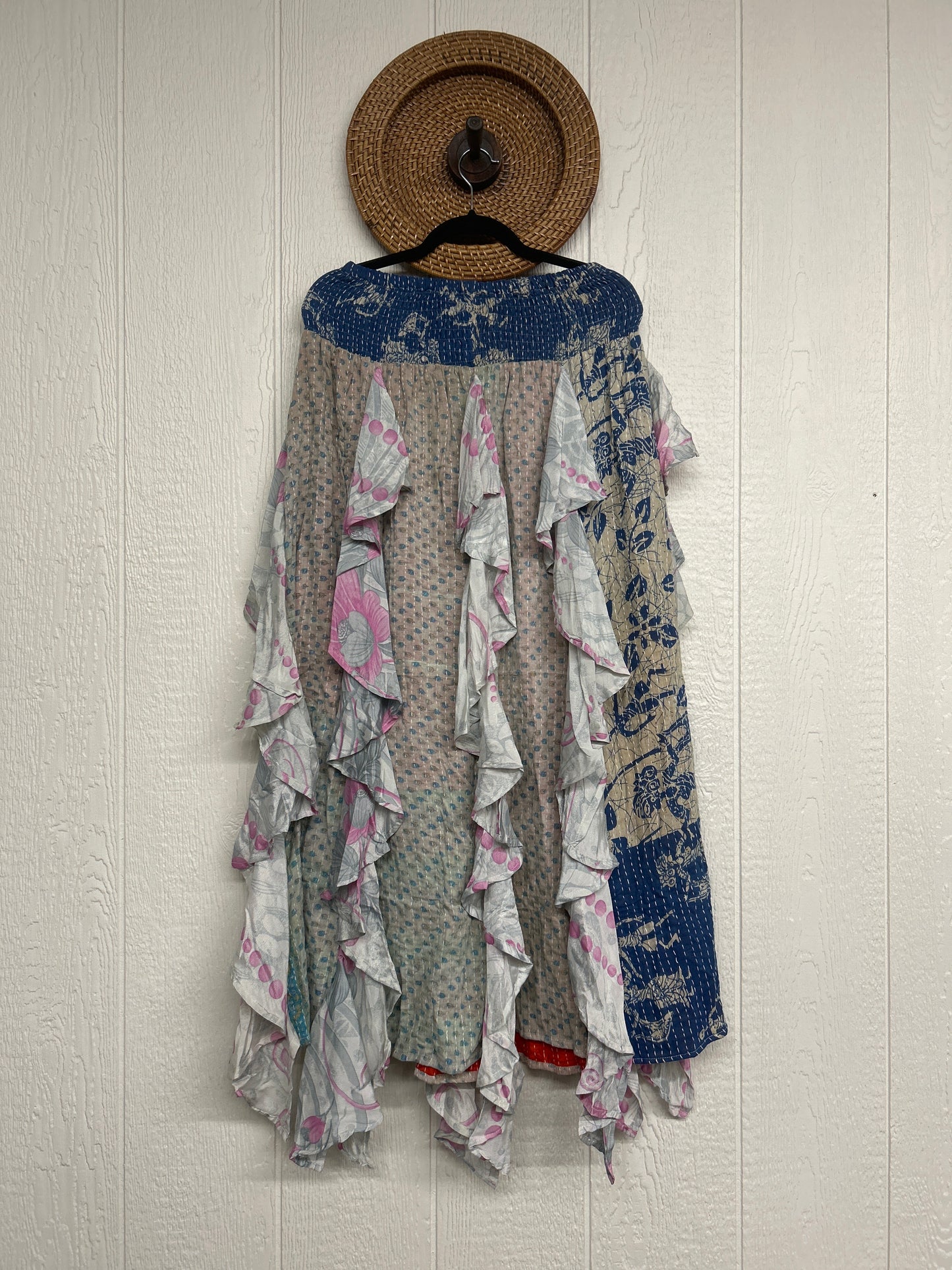 Pareo Kantha Willow Maxi Skirt 0826 093