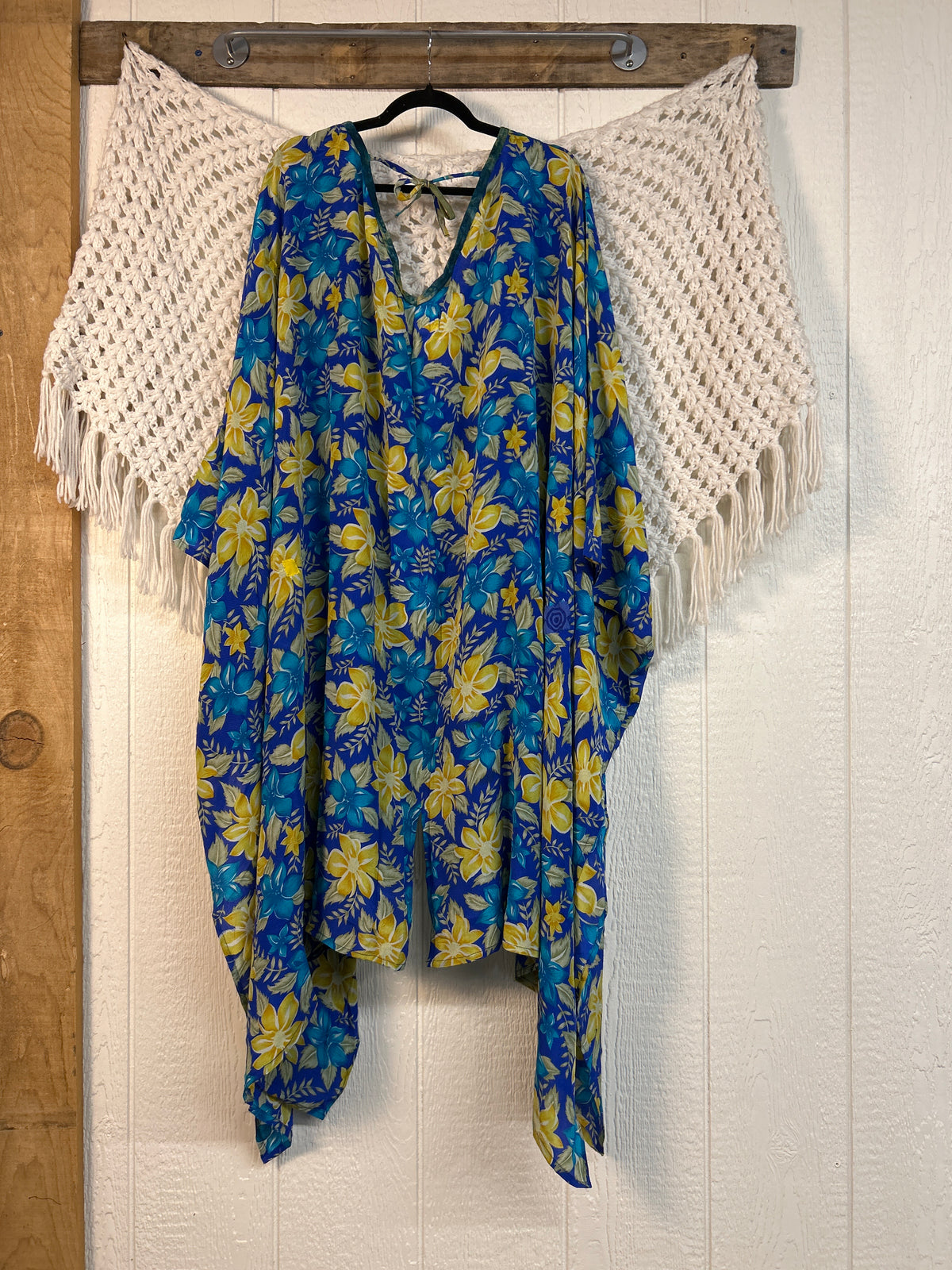 Crepe Sari Orchid Kimono 0626 203