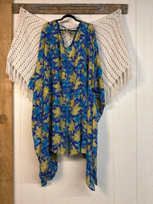 Crepe Sari Orchid Kimono 0626 203