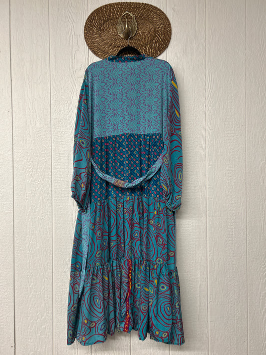 Rasgulla Sari Luminous Maxi Dress 0226 131