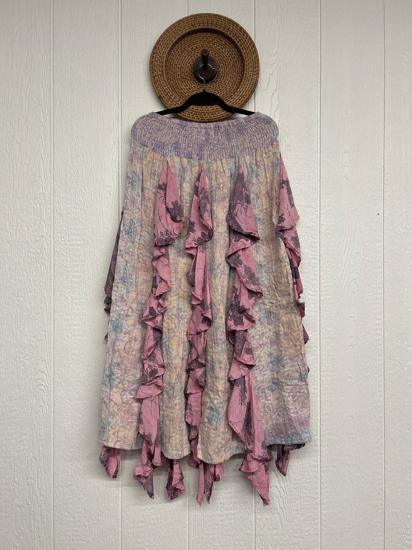 Pareo Kantha Willow Maxi Skirt 0826 019