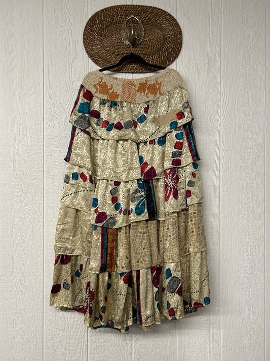 Rasgulla Sari Venus Ruffle Maxi 1125 078