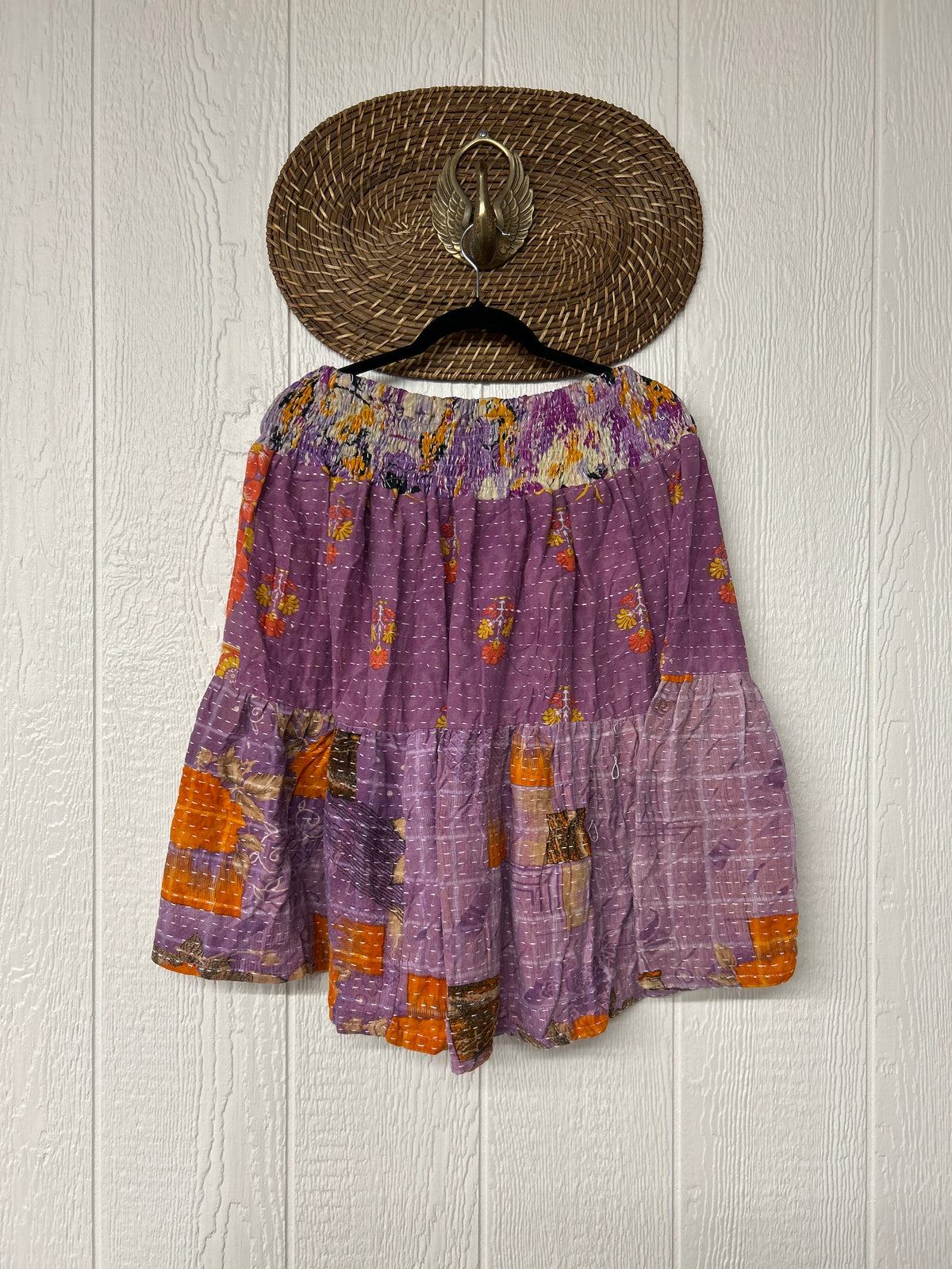 Pareo Kantha Meadow Skirt 0826 240
