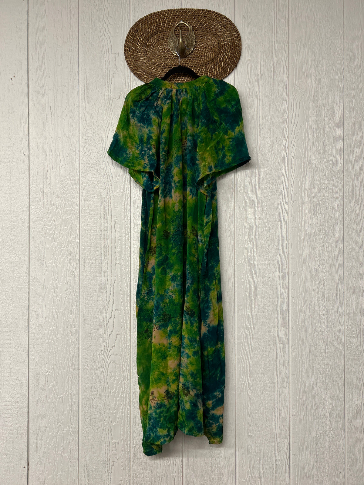 Crepe Sari Summer Woodstock Duster 0626 166