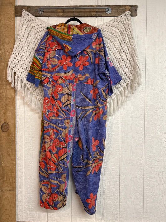 Kantha Zen Hoodie Jumpsuit 0925 177