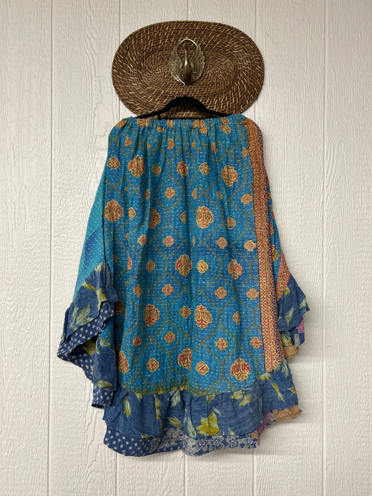 Pareo Kantha Wild Rose Skirt 0426 043