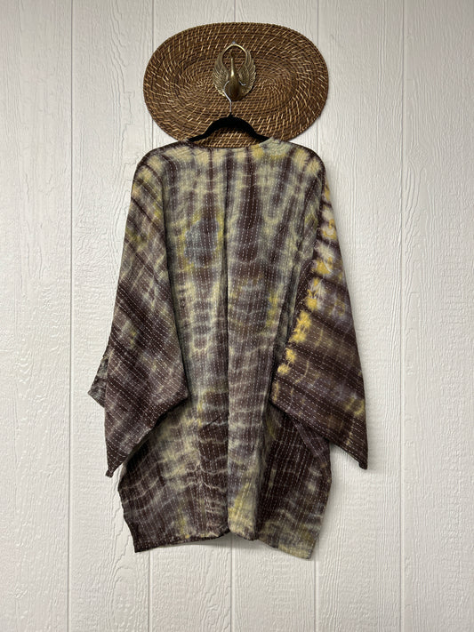 Pareo Kantha Gaia Split Tunic 0526 057