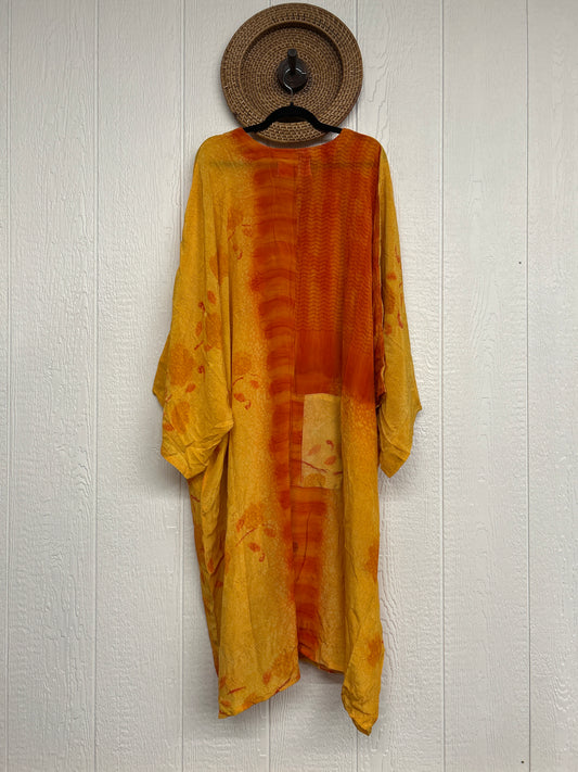 Crepe Sari Gaia Duster Dress 0826 180