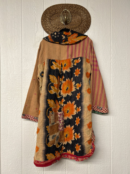 Fine Kantha Drifter Coat 1026 168