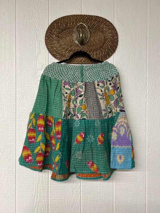 Pareo Kantha Meadow Skirt 0826 234