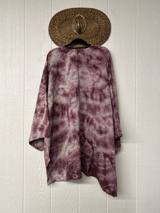 Pareo Kantha Gaia Split Tunic 0526 048
