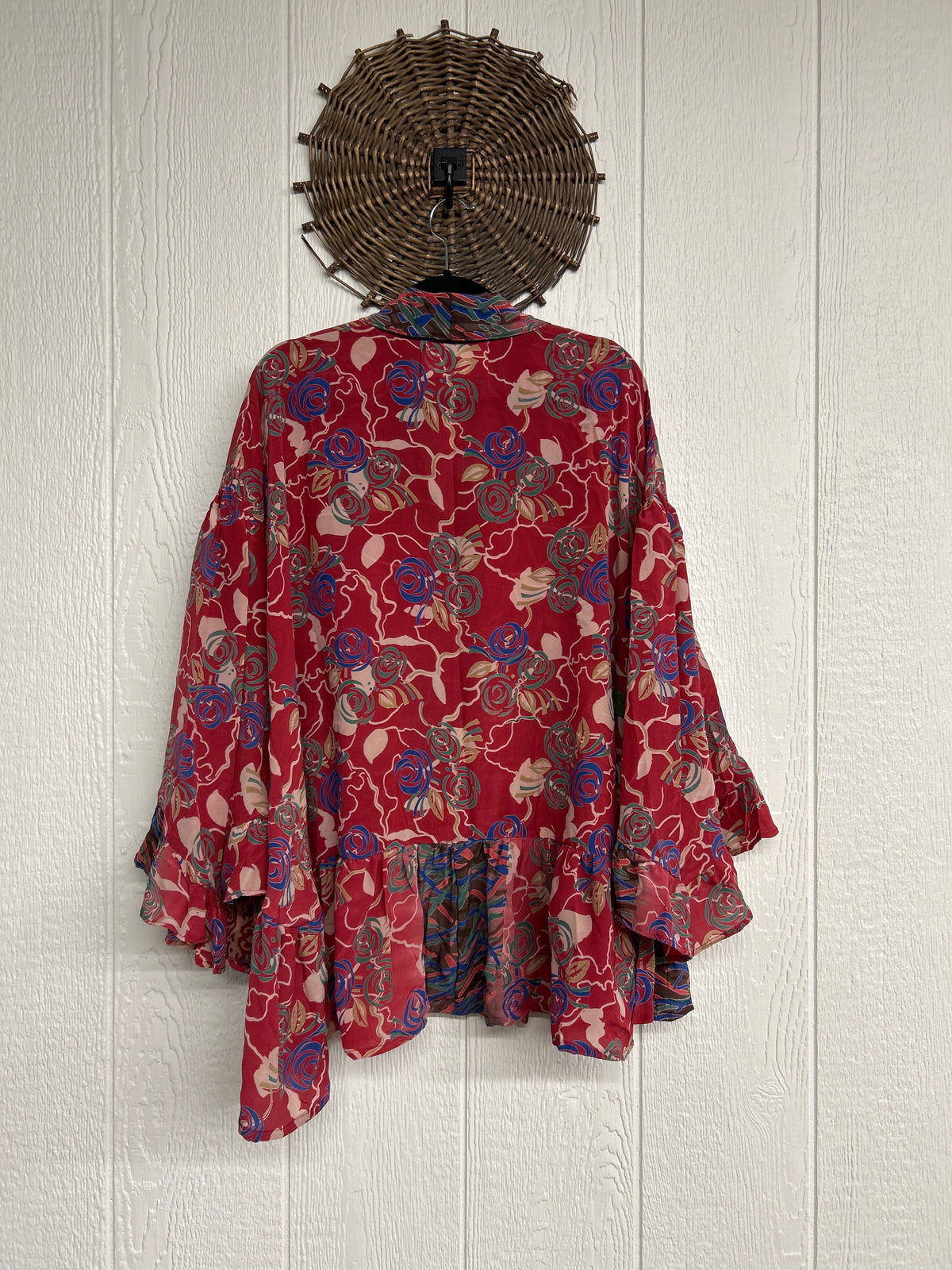 Crepe Sari Wild Rose Top 1026 108
