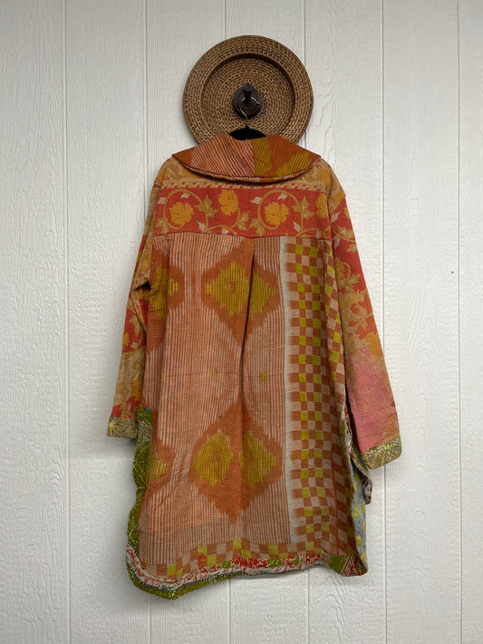Fine Kantha Drifter Coat 1026 267