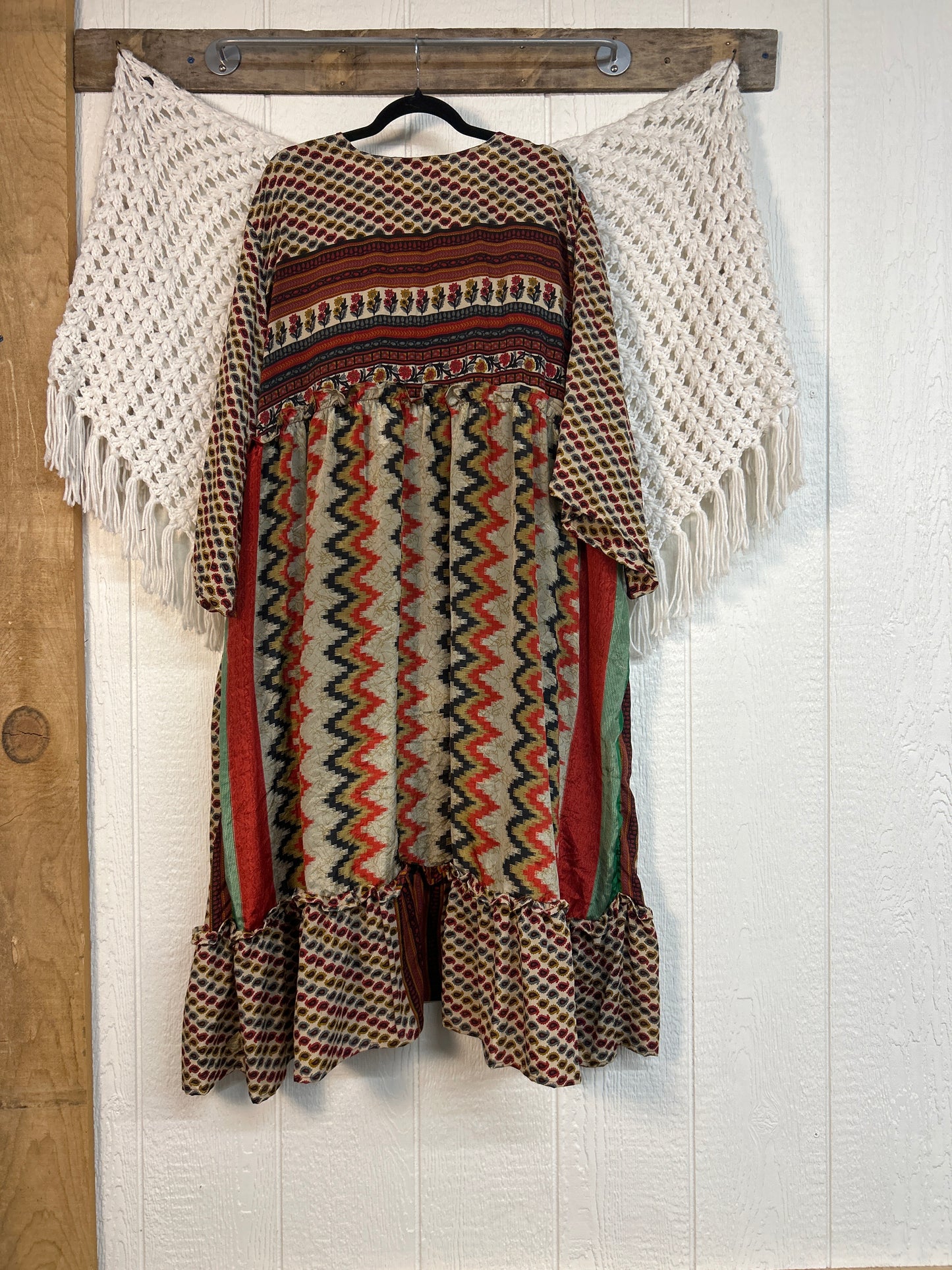 Rasgulla Sari Rhiannon Kimono 0826 115
