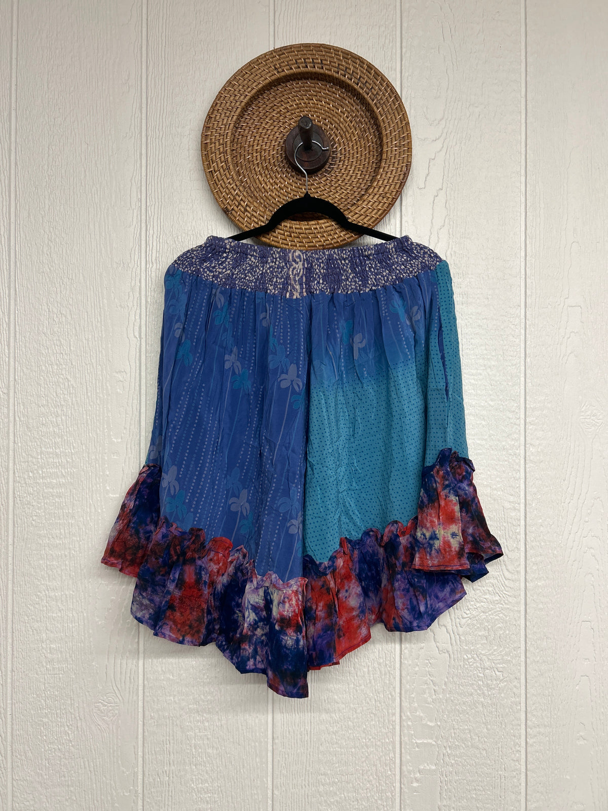 Crepe Sari Lover Cropped Culottes 0726 208
