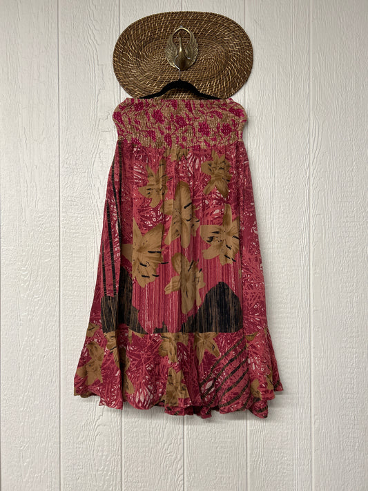 Crepe Sari Inner Peace Wrap Skirt 0626 087