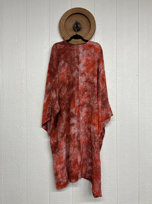 Crepe Sari Gaia Duster Dress 0426 120
