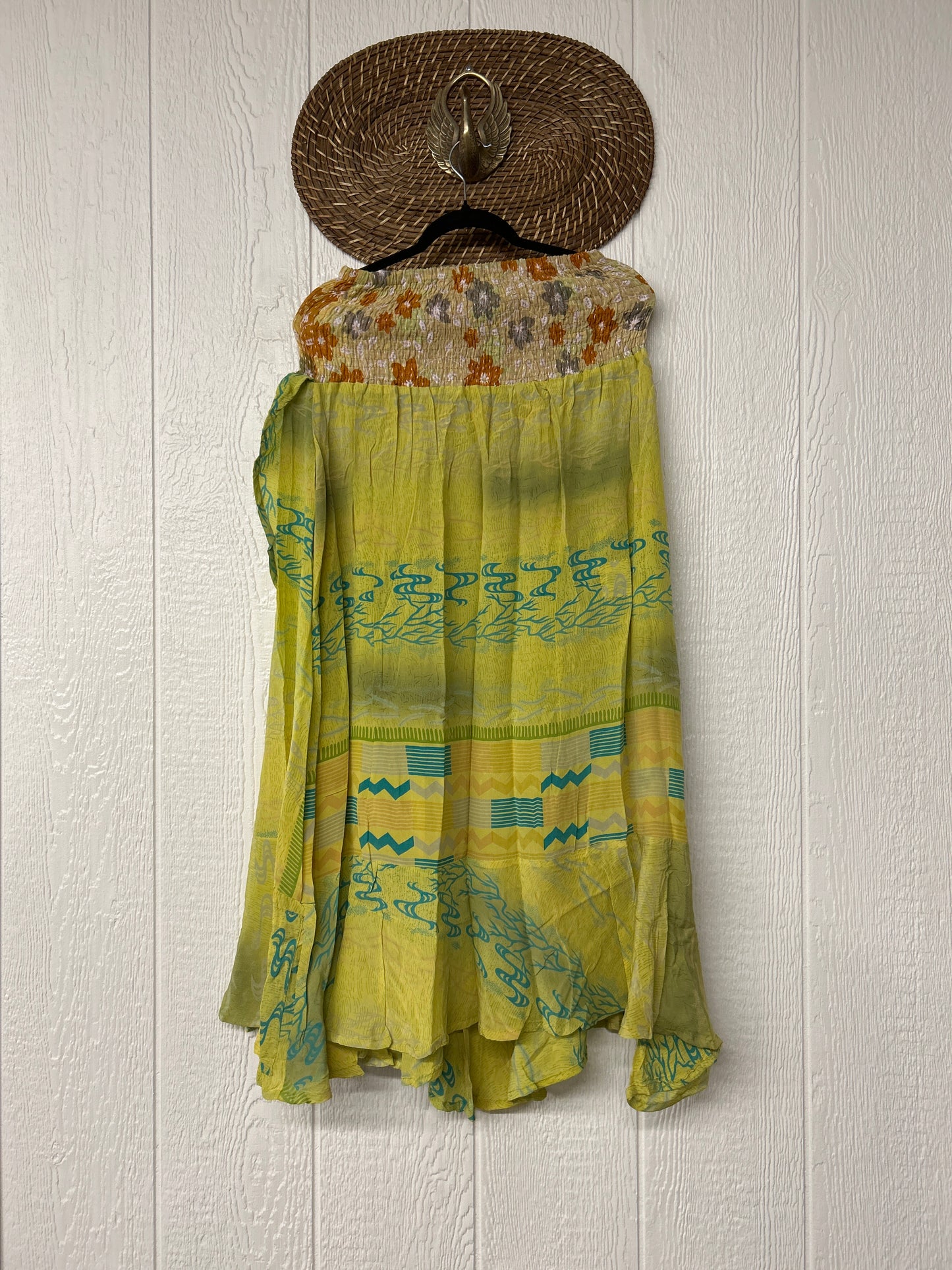 Crepe Sari Inner Peace Wrap Skirt 0626 176
