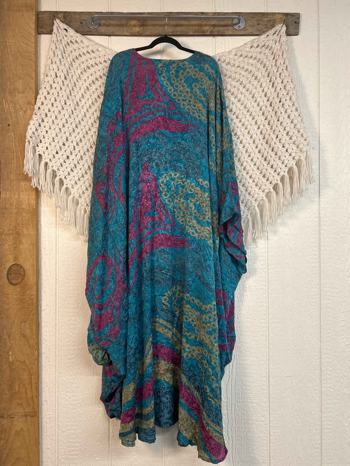 Crepe Sari Bowie Muu Dress 0826 132