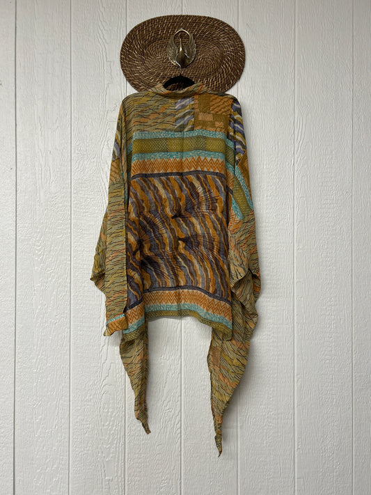 Crepe Sari Nirvana Button Down 1125 053