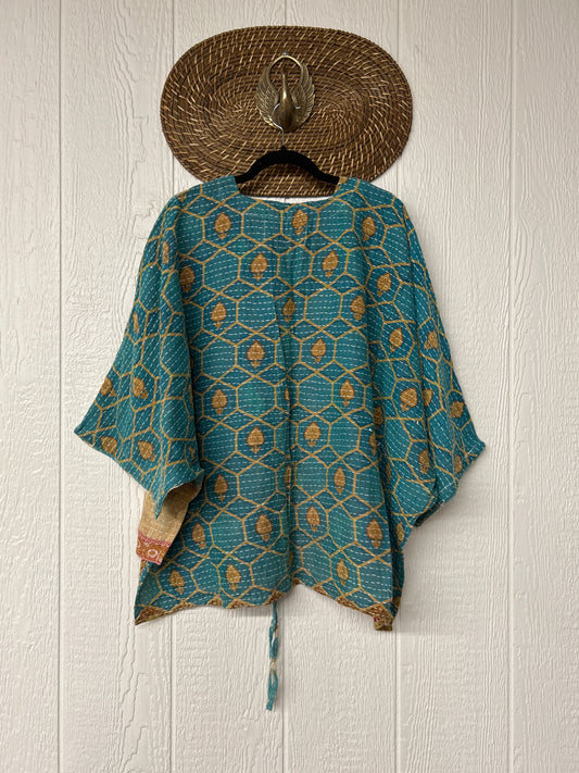 Pareo Kantha Hi-Lo Butterfly Top 0626 016