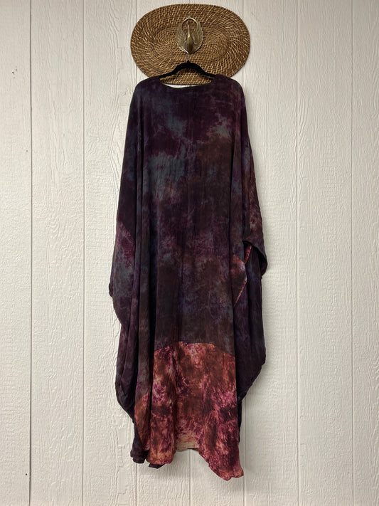 RETAIL Crepe Sari Bowie Muu Dress 0826 218