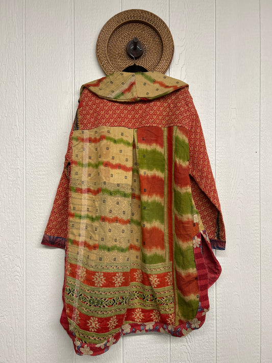 Fine Kantha Drifter Coat 1026 044