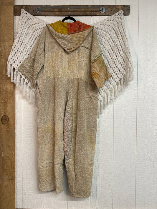 Kantha Zen Hoodie Jumpsuit 0925 182