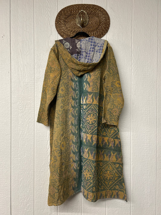 Fine Kantha Rising Sun Coat 1026 222