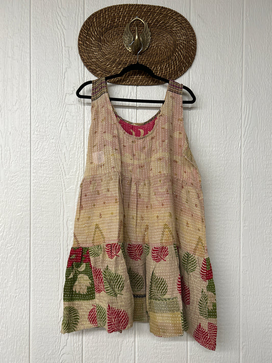 Kantha Meadow Mini Dress 0625 002