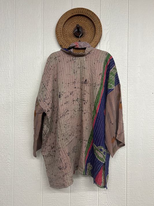 Pareo Kantha Shortie Majestic Kimono 0326 249