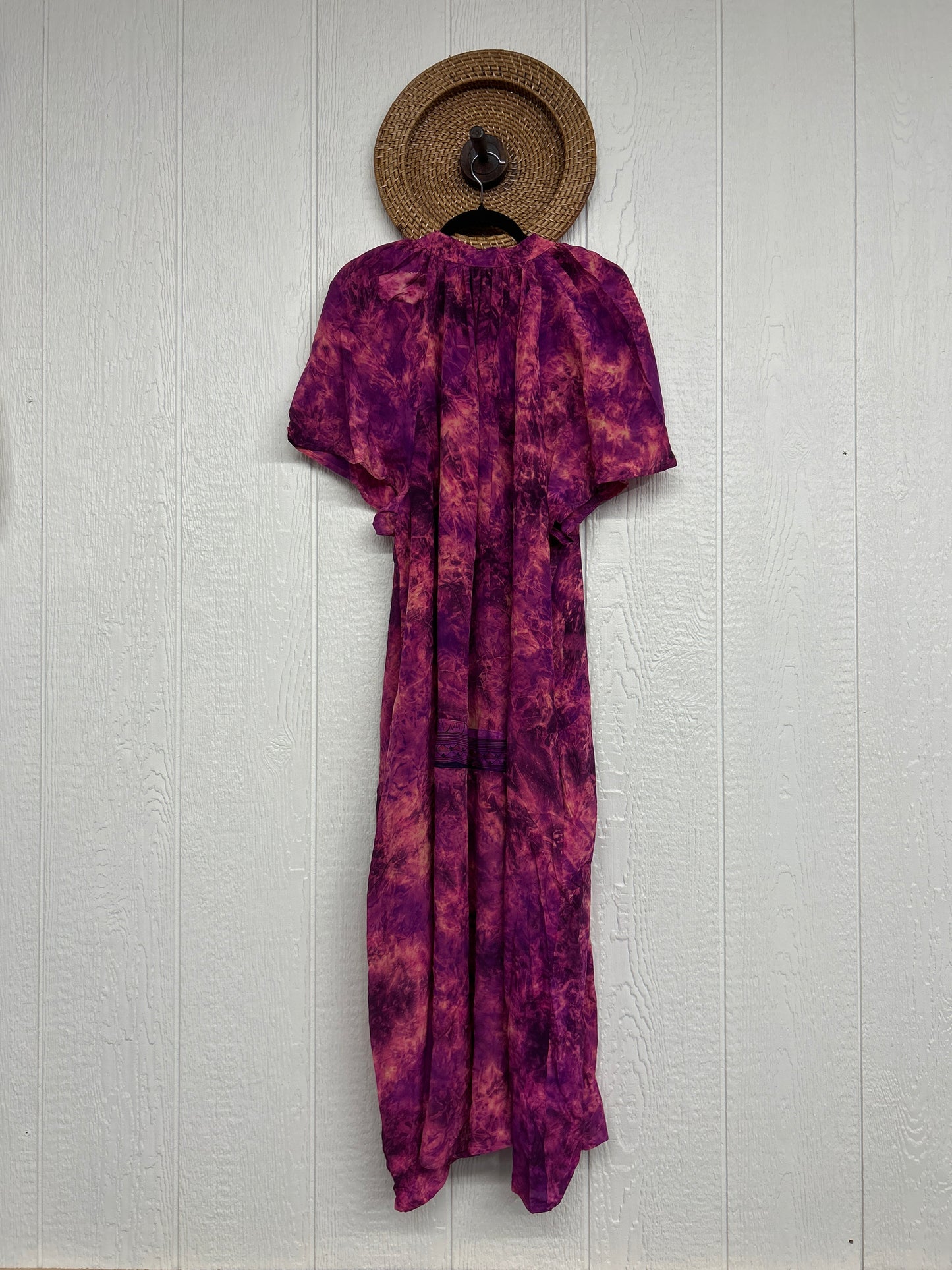 Crepe Sari Summer Woodstock Duster 0626 019
