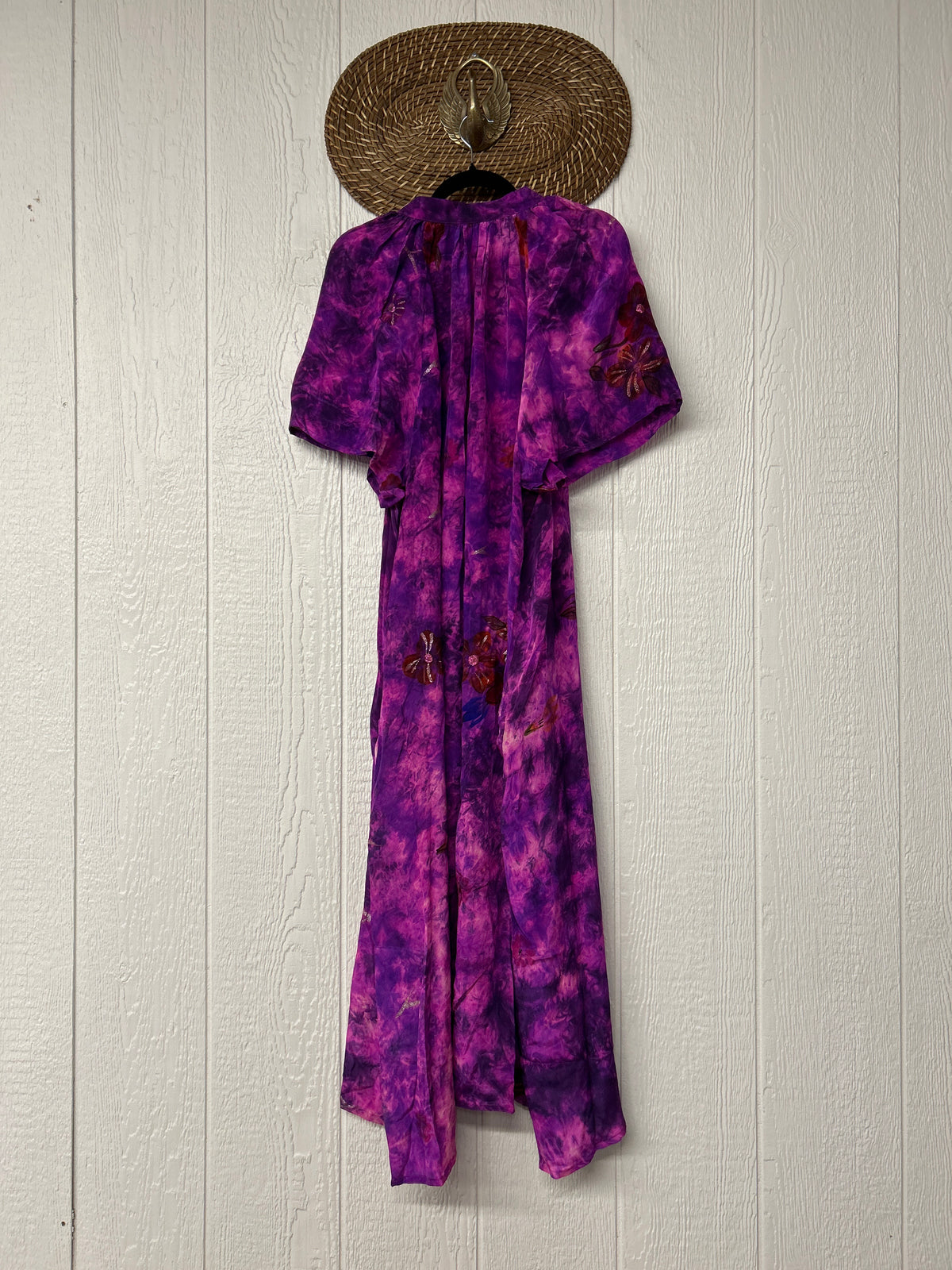Crepe Sari Summer Woodstock Duster 0626 165