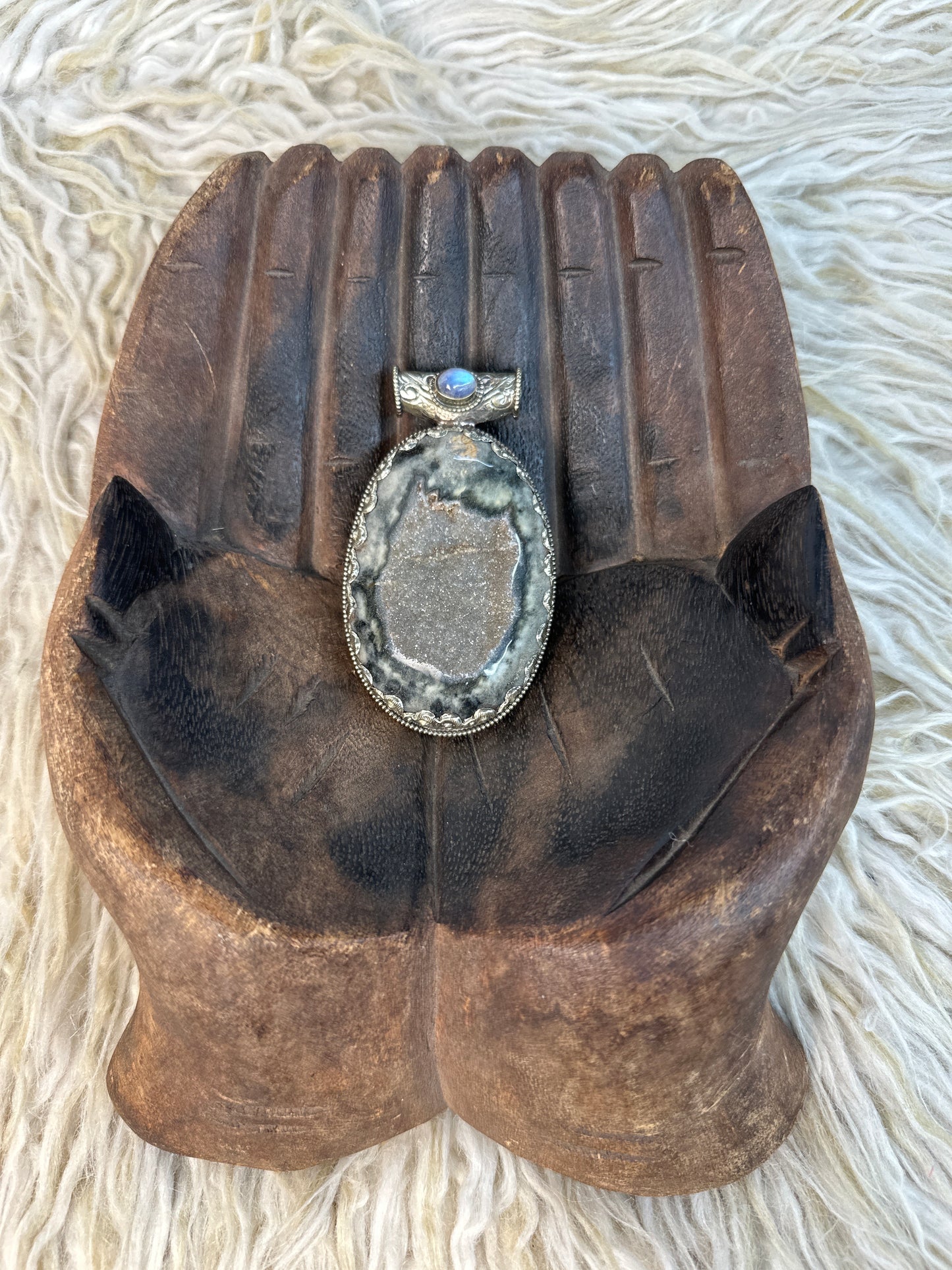 Druzy Pendant 0226 040