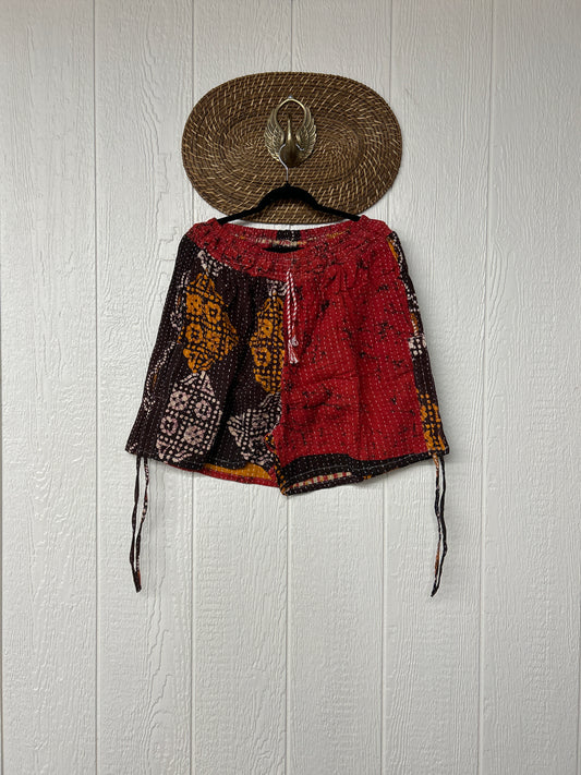 Kantha Butterfly Shorts 0425 256
