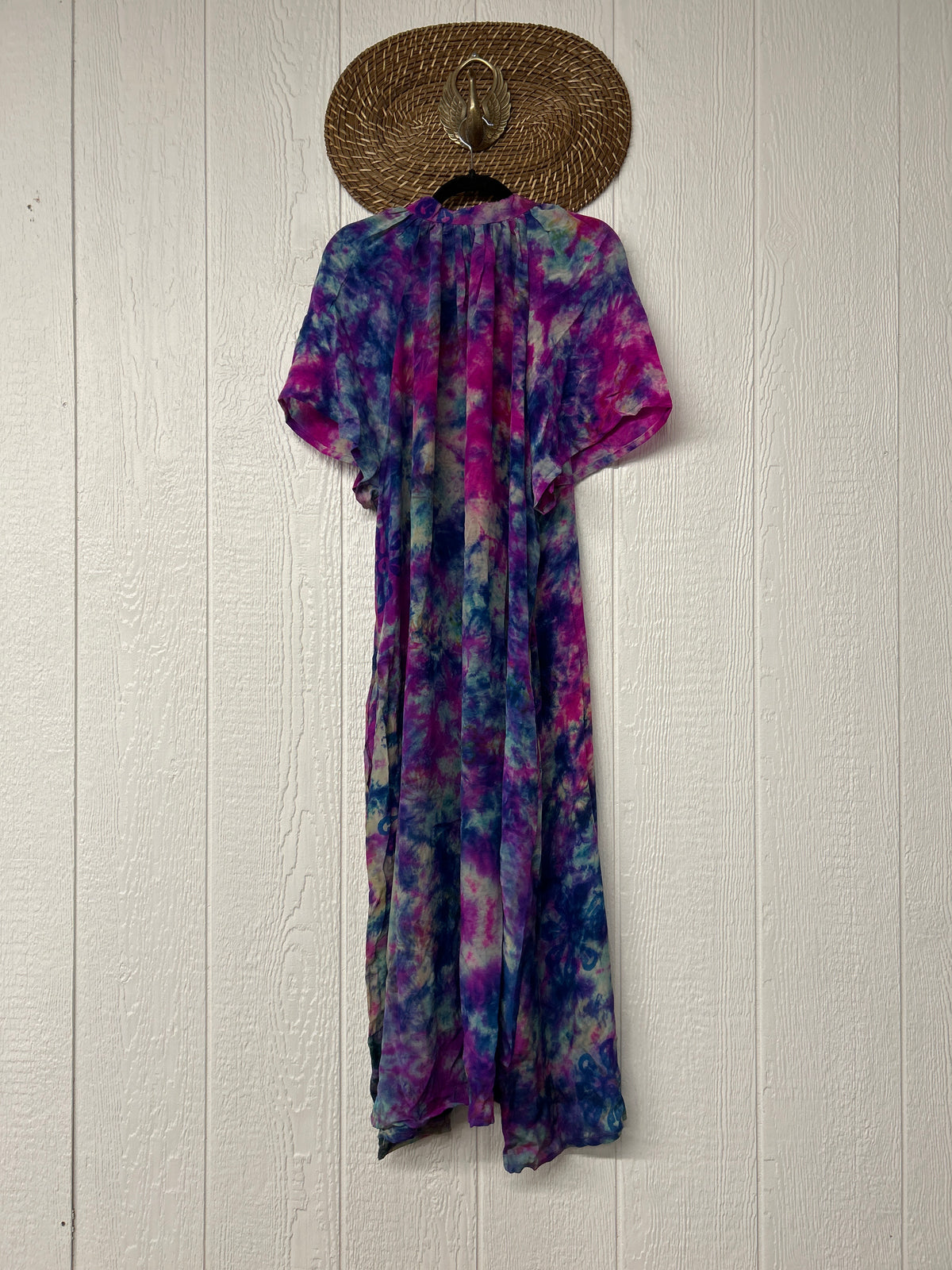 Crepe Sari Summer Woodstock Duster 0626 162
