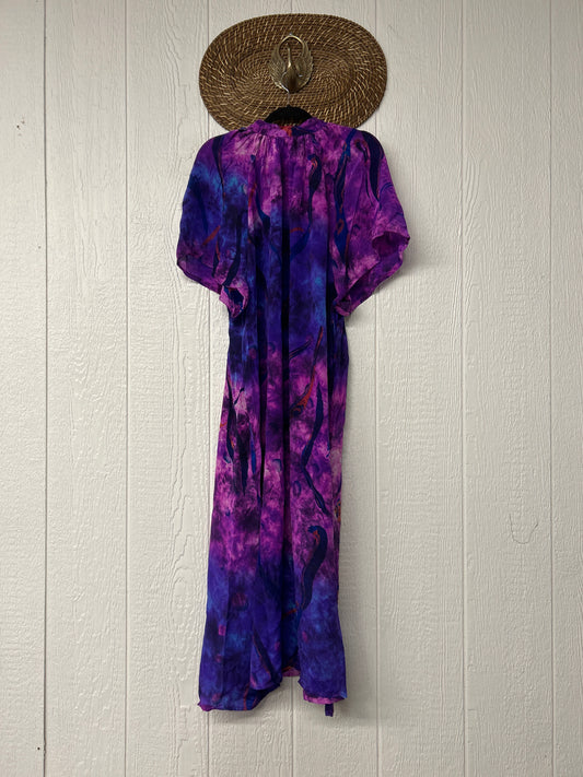 Crepe Sari Summer Woodstock Duster 0626 202