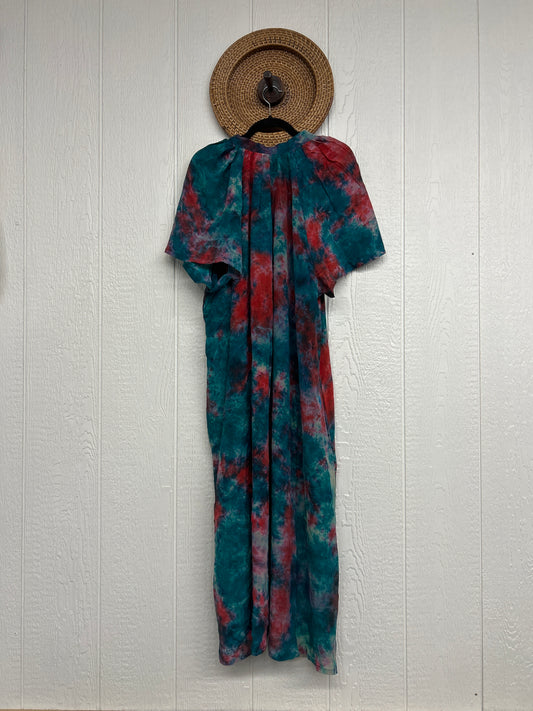 Crepe Sari Summer Woodstock Duster 0626 084