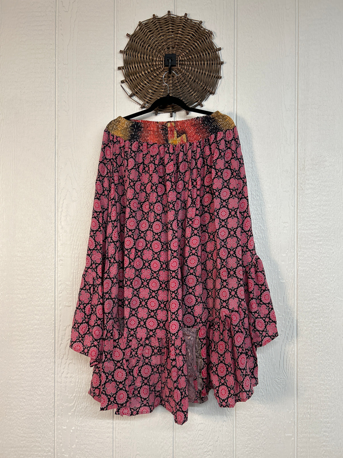 Crepe Sari Dahlia Skirt 1026 145