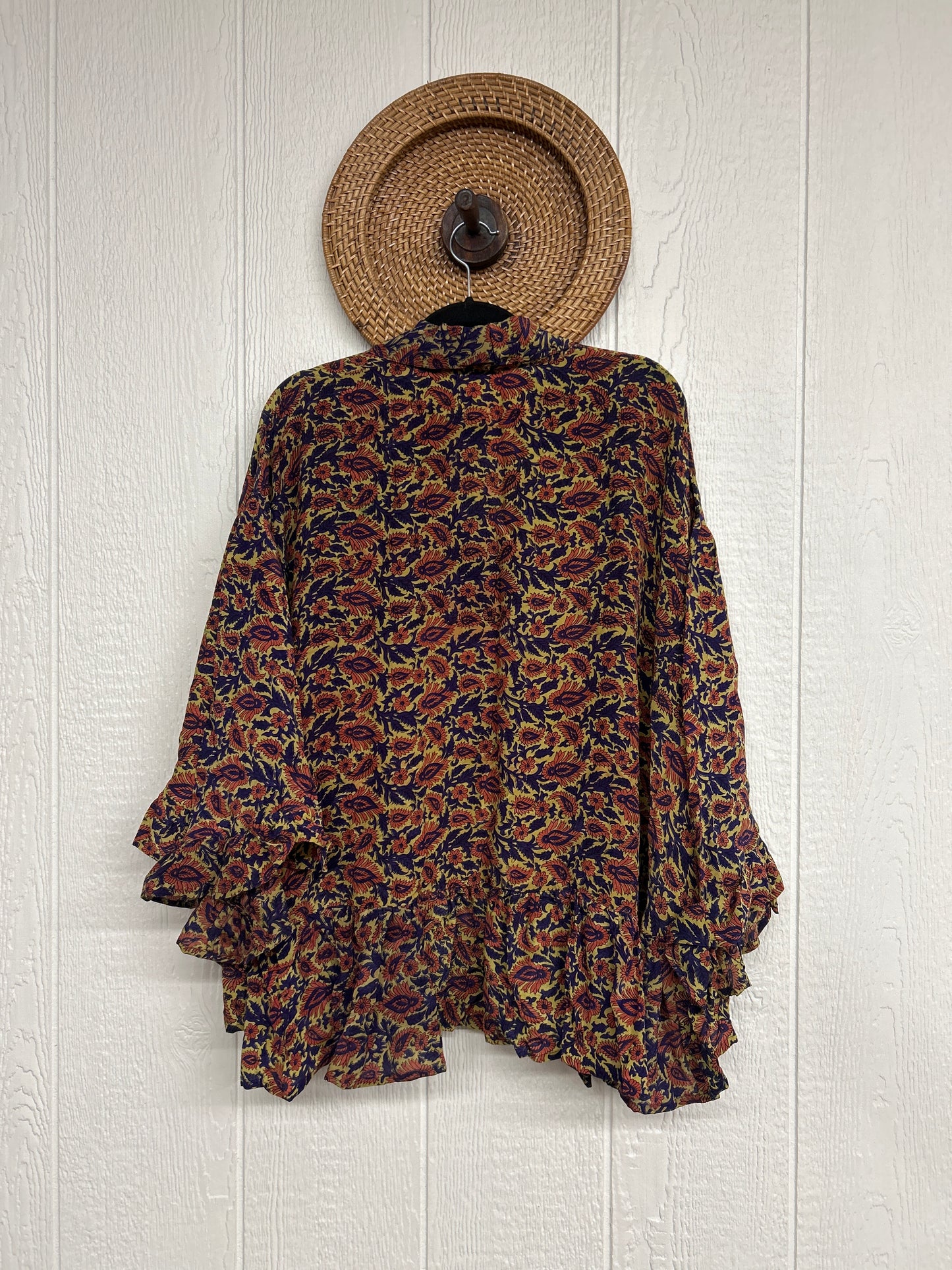 Crepe Sari Wild Rose Top 0426 190