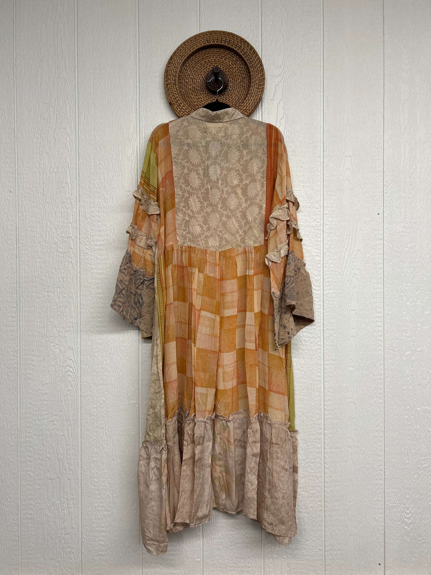 Crepe Sari Rhiannon Duster Dress 0226 262