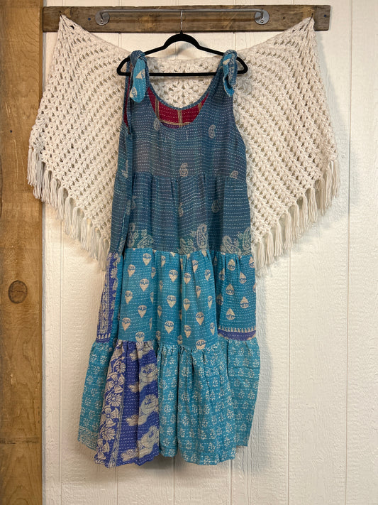 Pareo Kantha Celeste Maxi 0326 118