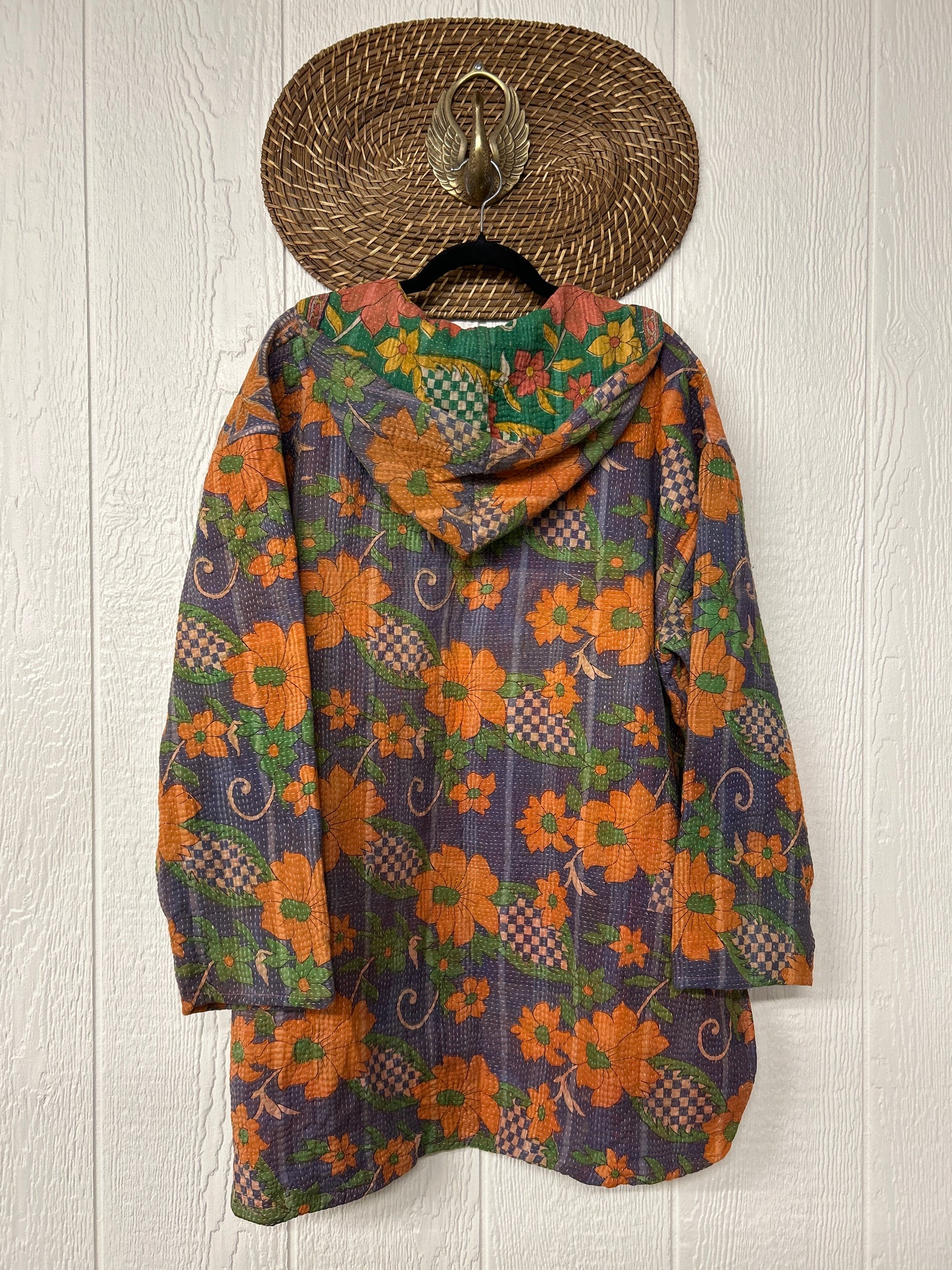 RETAIL Fine Kantha Under The Stars Hoodie 1225 096