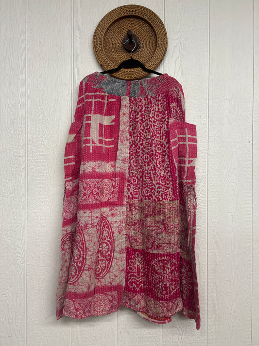 Pareo Kantha Butterfly Cargo Skirt 0426 205