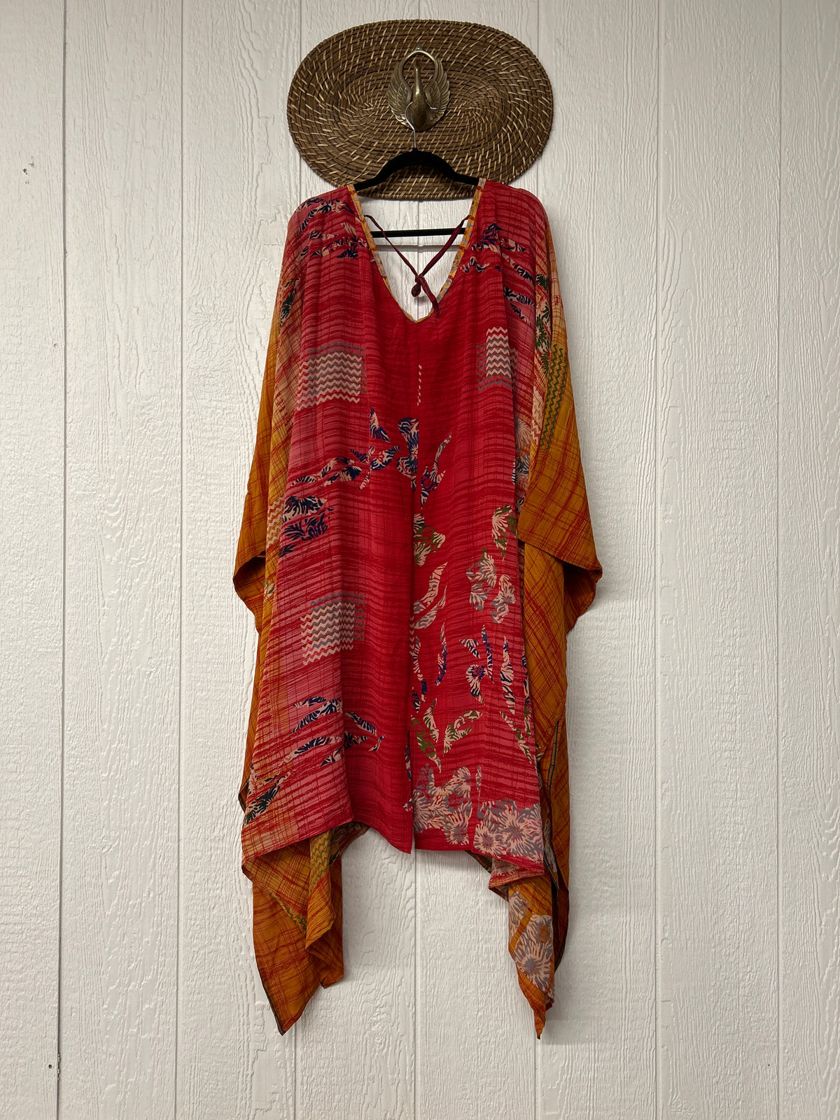Crepe Sari Orchid Kimono 0626 137