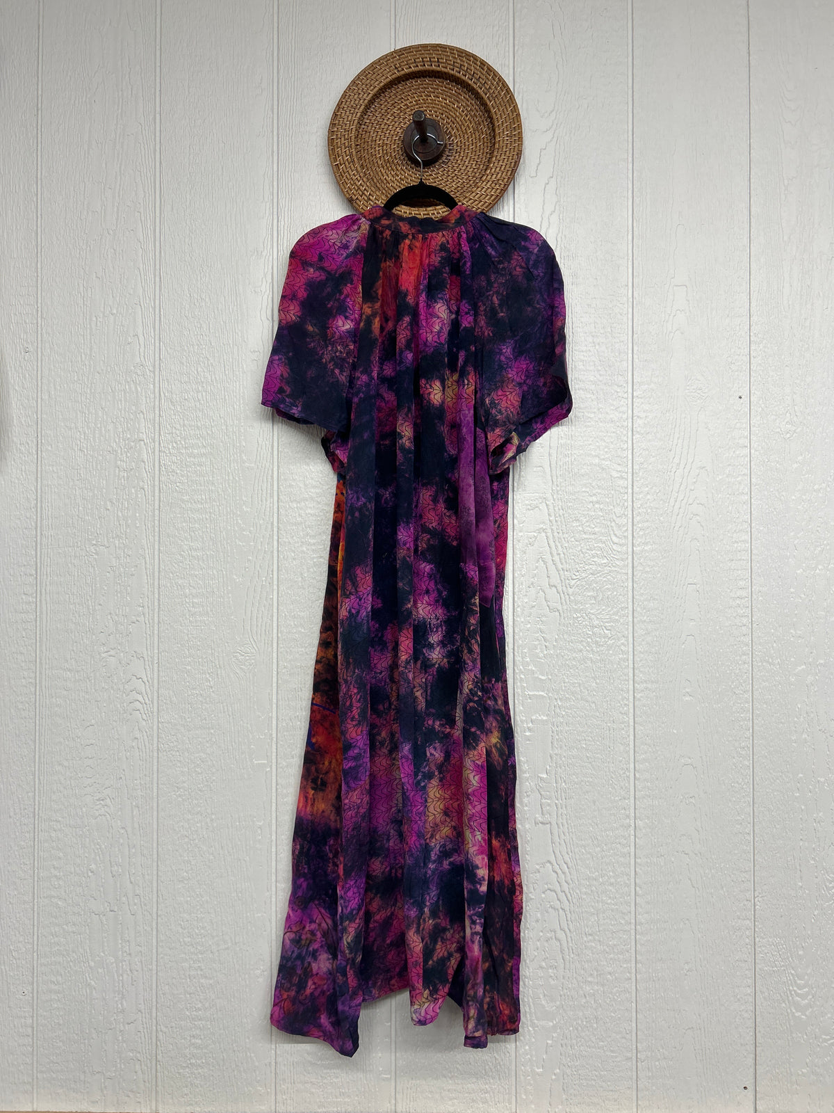 Crepe Sari Summer Woodstock Duster 0626 040