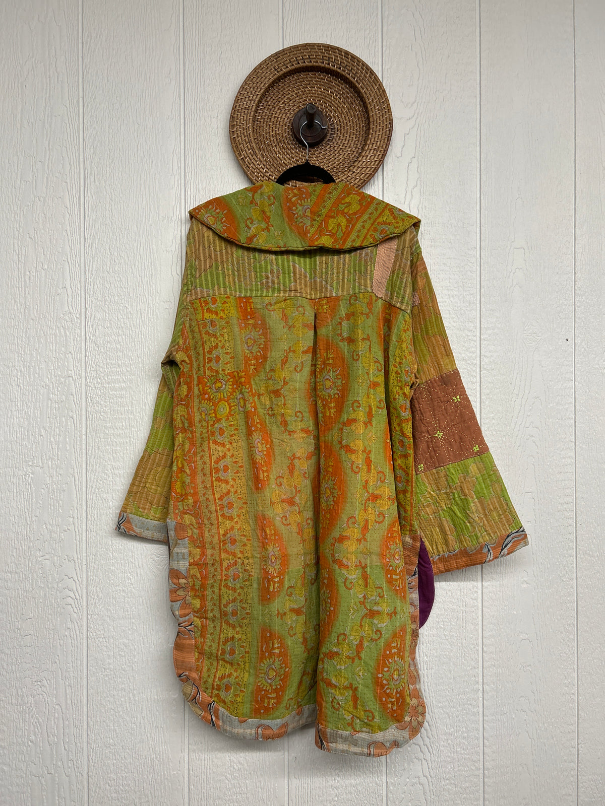 Fine Kantha Drifter Coat 1026 270
