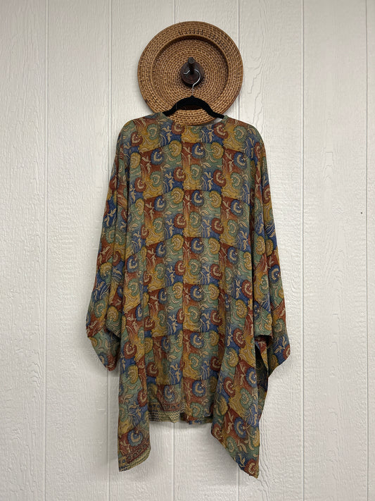 Crepe Sari Gaia Split Tunic 0226 124