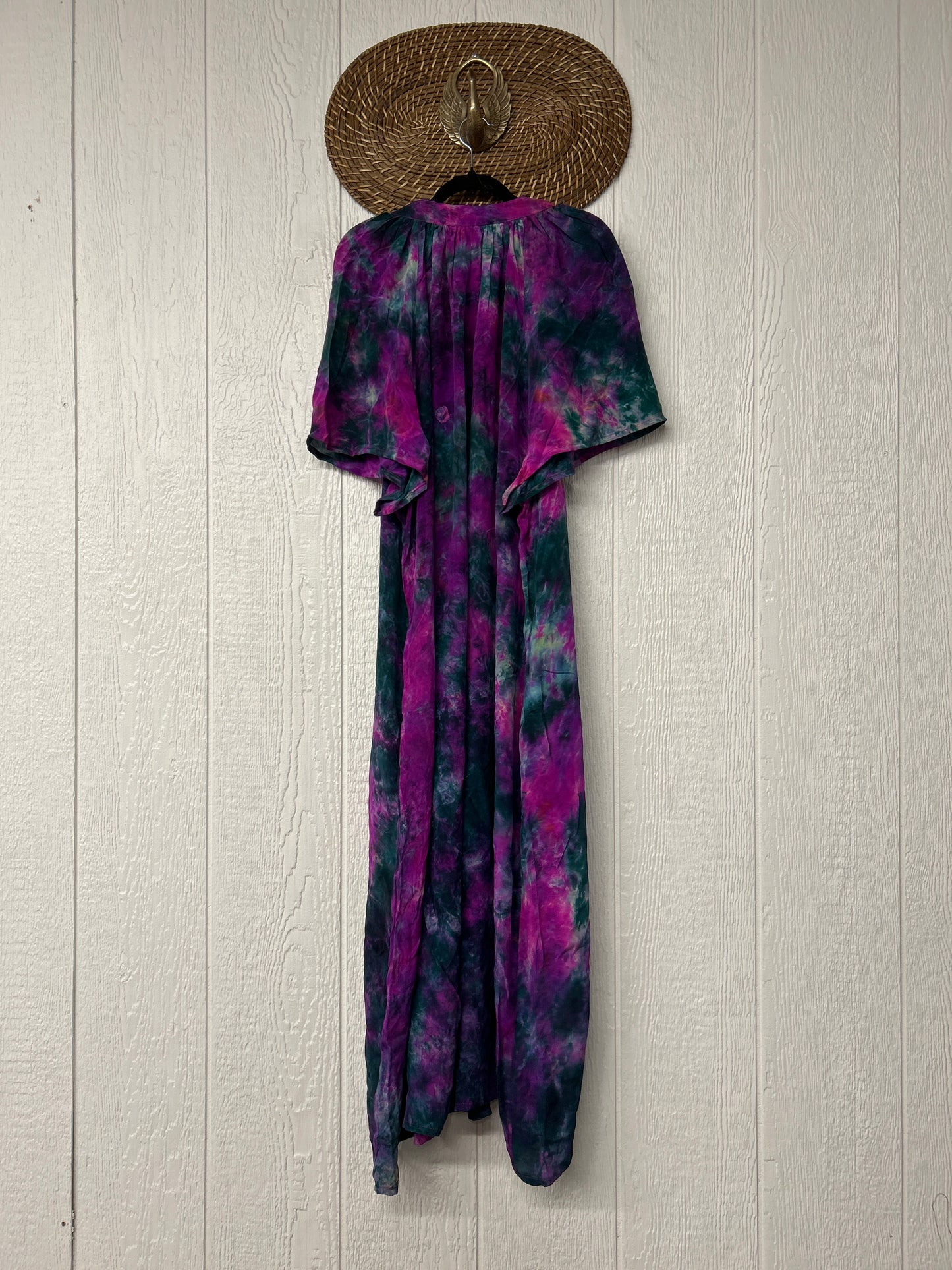 Crepe Sari Summer Woodstock Duster 0626 247